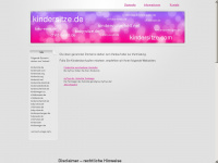 kindersitze-a-z.de Webseite Vorschau
