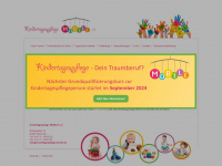 kindertagespflege-mobile.de Webseite Vorschau