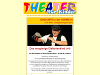kindertheater.at Webseite Vorschau