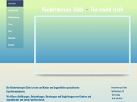 kindertherapie.ch Webseite Vorschau