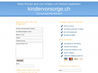 kindervorsorge.ch Webseite Vorschau