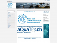 kinderwasserplausch.ch Webseite Vorschau
