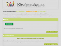 kinderzuhause-burbach.de Webseite Vorschau