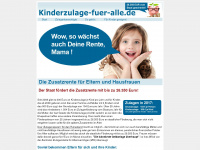 kinderzulage-fuer-alle.de Webseite Vorschau