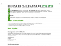 kindundhund.ch Webseite Vorschau