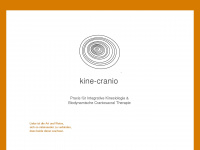 kine-cranio.ch Webseite Vorschau