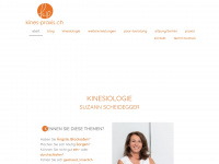 kines-praxis.ch Webseite Vorschau