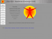 kinesiologie-klink.de Webseite Vorschau