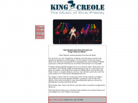 king-creole.de Webseite Vorschau