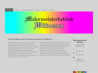 mw-malermeister.de Webseite Vorschau