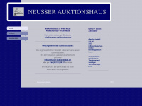 neusser-auktionshaus.de Webseite Vorschau