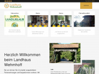 landhaus-wehmhoff.de Webseite Vorschau