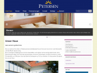 hotel-petersen.de Webseite Vorschau