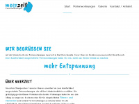 fewo-meerzeit.de Webseite Vorschau