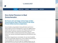 pension-wilken.de Webseite Vorschau