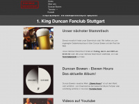 kingduncan.de Webseite Vorschau