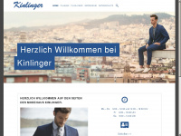 kinlinger.de Webseite Vorschau