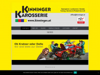 kinninger.at Webseite Vorschau