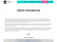 kinomagie.ch Webseite Vorschau