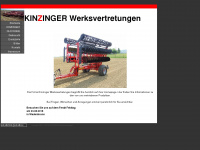 kinzinger-werksvertretungen.de Webseite Vorschau
