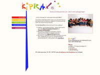 kiprax.at Webseite Vorschau