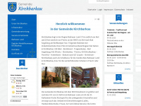 kirchbarkau.de Webseite Vorschau