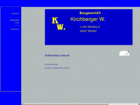 kirchberger-weiden.de Webseite Vorschau