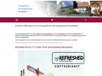 kirche-bergfelden.de Webseite Vorschau