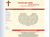 kirche-der-liebe.de Webseite Vorschau