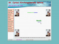 kirche-dorste.de Webseite Vorschau