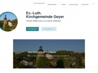 kirche-geyer.de Webseite Vorschau