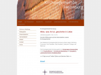 kirche-herrnburg.de Webseite Vorschau
