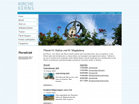 kirche-kerns.ch Webseite Vorschau