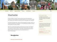 kirche-krakow.de Webseite Vorschau