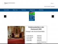 kirche-klosterfelde.de Webseite Vorschau