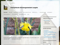 kirche-langeln.de Webseite Vorschau