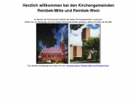 kirche-reinbek.de Webseite Vorschau