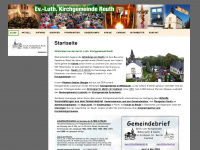 kirche-reuth.de Webseite Vorschau