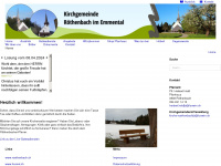 kirche-roethenbach.ch Webseite Vorschau
