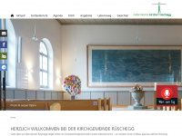 kirche-rueschegg.ch Webseite Vorschau