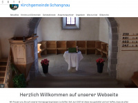 kirche-schangnau.ch Webseite Vorschau
