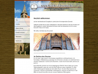 kirche-zarrentin.de Webseite Vorschau