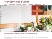 kirchebuchen.ch Webseite Vorschau