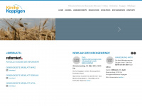 kirchekoppigen.ch Webseite Vorschau