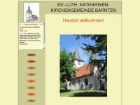 kirchengemeinde-barnten.de Webseite Vorschau