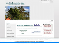 kirchengemeinde-bornum.de Webseite Vorschau