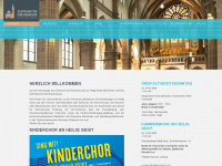 kirchenmusik-ma.de Webseite Vorschau