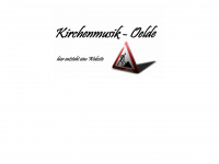 kirchenmusik-oelde.de Webseite Vorschau