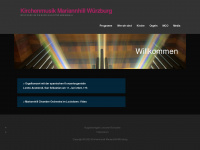 kirchenmusik-mariannhill.de Webseite Vorschau
