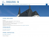 kirchenmusik-weimar.de Webseite Vorschau